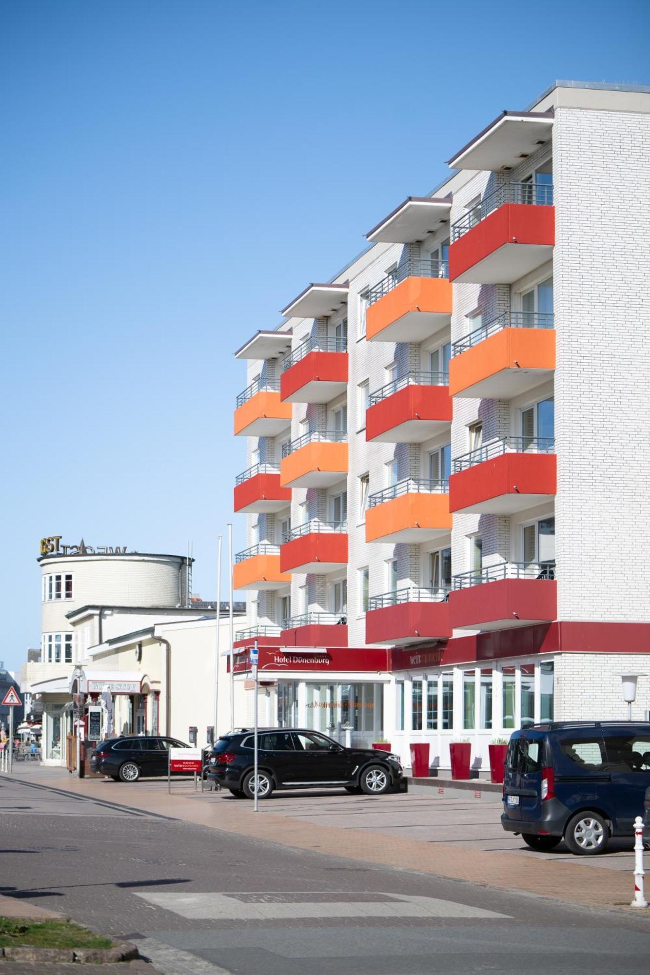 Hotel Duenenburg Westerland Bagian luar foto